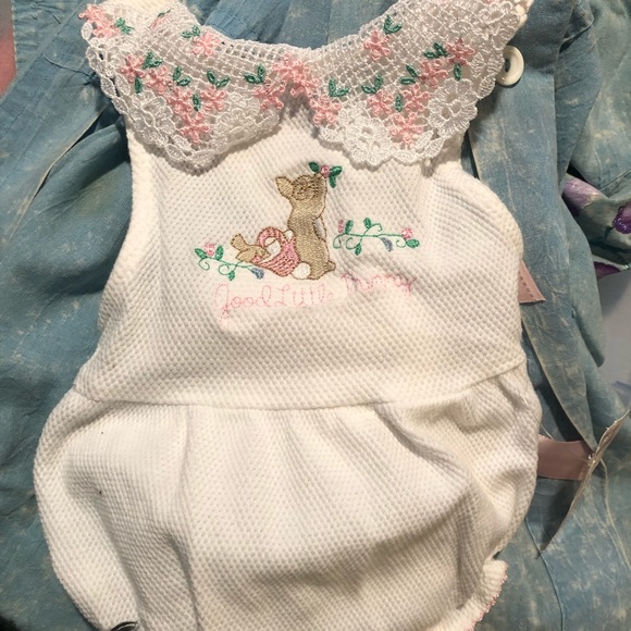 peter rabbit baby onesie